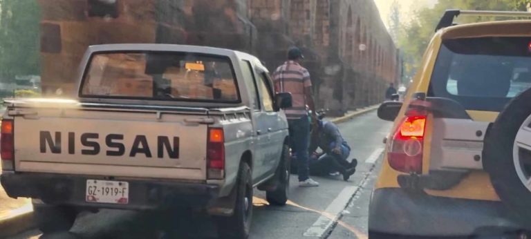 Camioneta atropella a peatona en la avenida Acueducto de Morelia